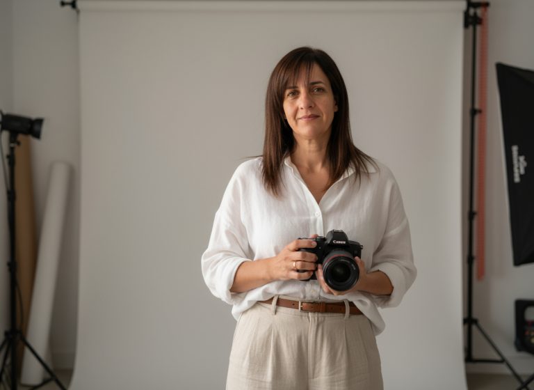 Juana Calín, fotógrafa infantil y familiar en Totana, Murcia